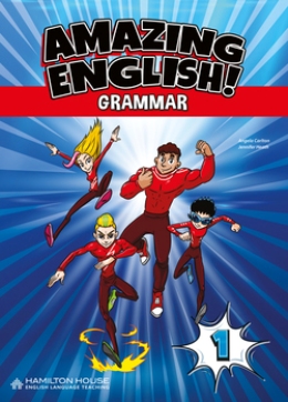 AMAZING ENGLISH 1 GRAMMAR BOOK WITH KEY