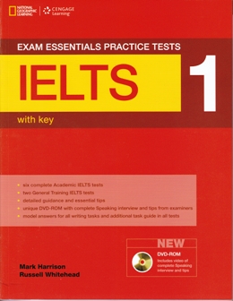 IELTS PRACTICE TESTS 1 STUDENT'S BOOK WITH KEY & DVD