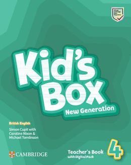 KID'S BOX NEW GENERATION 4 TEACHER'S BOOK WITH DIGITAL PACK