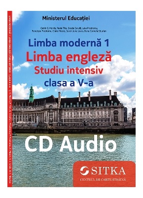 LIMBA MODERNA 1 ENGLEZA INTENSIV CLASA A V-A AUDIO CD