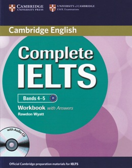 COMPLETE IELTS BANDS 4-5 WORKBOOK WITH ANSWERS WITH AUDIO CD