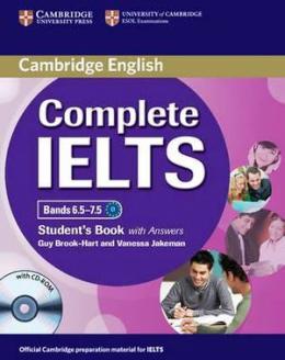 COMPLETE IELTS BANDS 6.5-7.5 STUDENT'S BOOK WITH KEY WITH CD-ROM