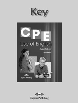 CPE USE OF ENGLISH 1 KEY REVISED