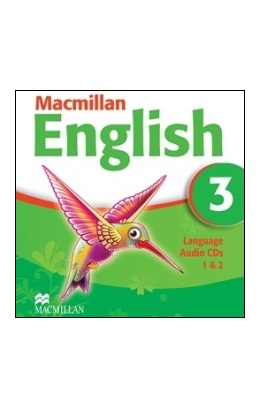 MACMILLAN ENGLISH 3 LANGUAGE BOOK AUDIO CDs (SET 2 CD)