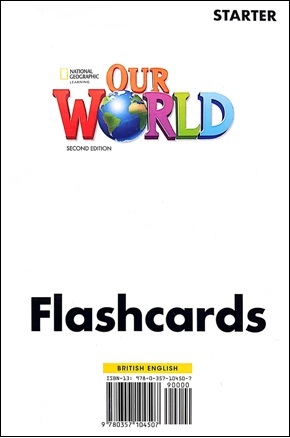 OUR WORLD 2ND EDITION STARTER FLASHCARDS