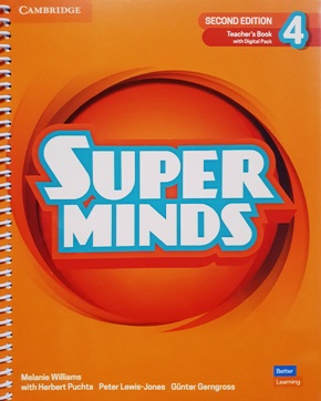 SUPER MINDS 2ND EDITION 4 TEACHER'S BOOK WITH DIGITAL PACK