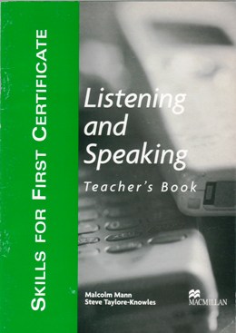 SKILLS FOR FIRST CERTIF. LISTENING & SPEAKING TEACHER'S BOOK