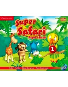 SUPER SAFARI 1 PUPIL'S BOOK WITH DVD