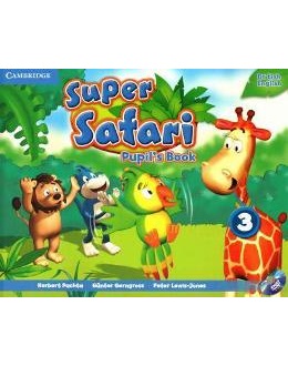 SUPER SAFARI 3 PUPIL'S BOOK WITH DVD